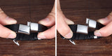 Bracelet Couro Genuíno Double Layer
